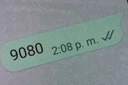 Qué significa la cifra 9080 en WhatsApp
