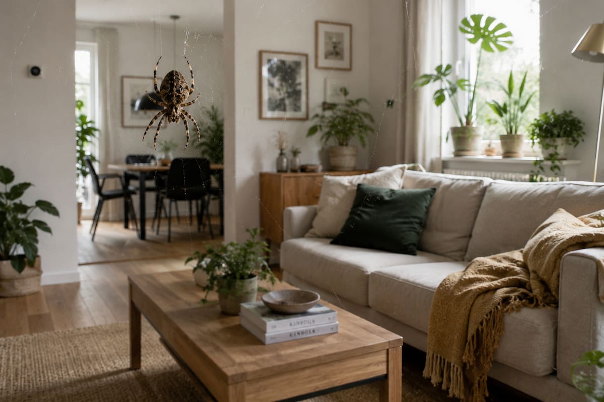 O que significa quando uma aranha chega à sua casa e por que você nunca deve jogá-la fora?