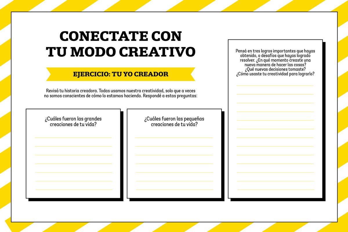 ¿Qué tan creativa sos en tu día a día? Ponelo a prueba con este challenge.