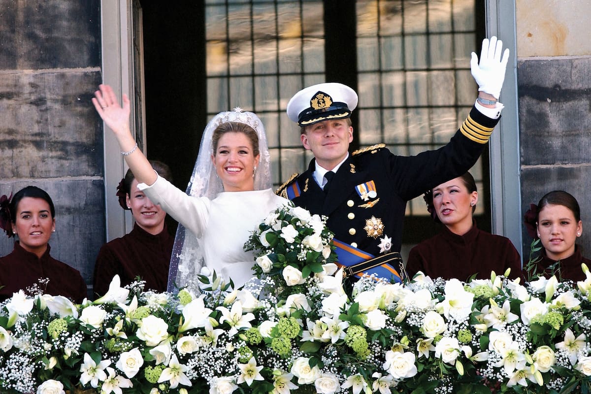 ¡Qué vivan los novios! Máxima y Guillermo se casaron el 2/2/2002. La fecha fue elegida especialmente para que nadie la olvide. El pueblo entero salió a la calle para felicitarlos.