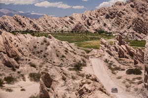 Quebrada de las Flechas, Angastaco.