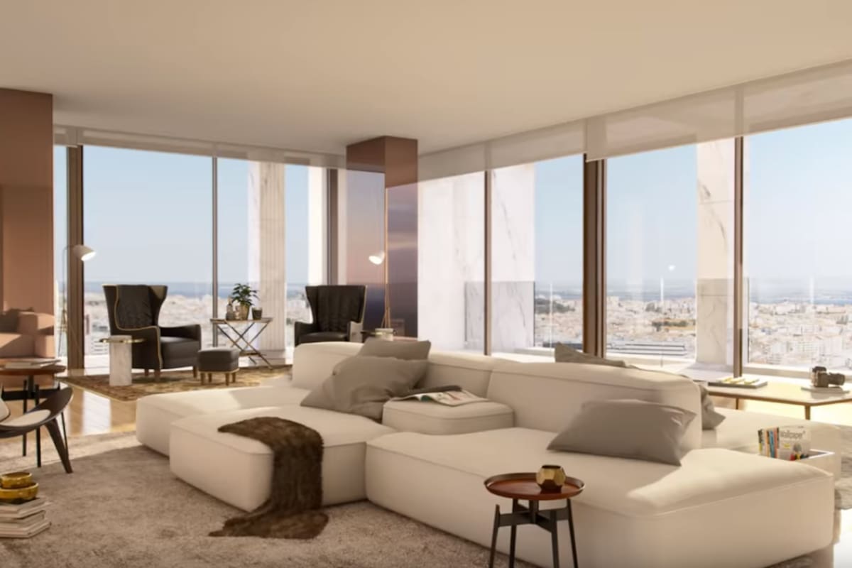 Queda sobre la calle Rua Castilho