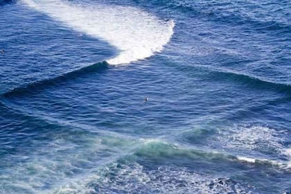Quedar encerrado en el mar cruzado es muy peligroso y puede poner en peligro la vida de la persona