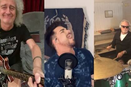 Queen y Adam Lambert hicieron una reversión del clásico "We are the champions"