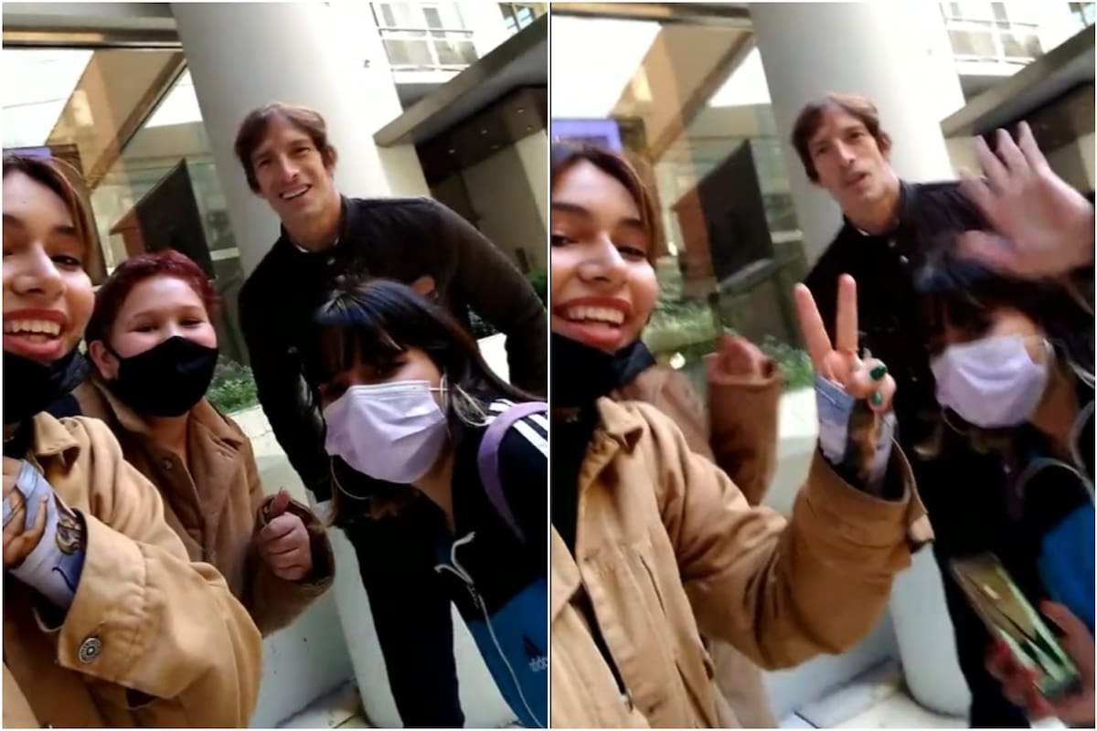 Querían conocer a músicos famosos, pero se encontraron con Iván de Pineda (Foto: Captura de video)