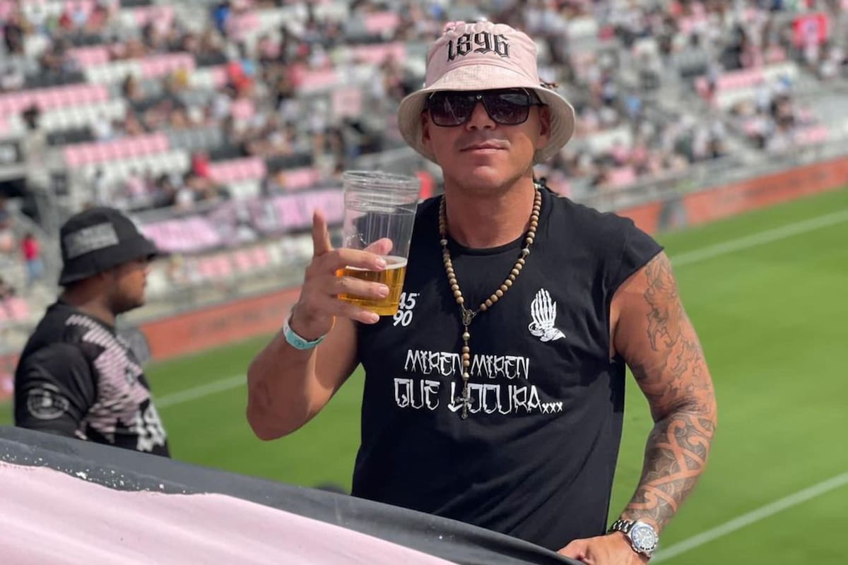 Quién es Edgardo “Cachito” Cascardo, el líder de la hinchada del Inter Miami que se prepara para alentar a Lionel Messi