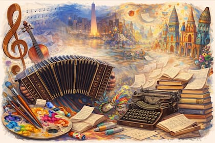 Quién es el mejor artista argentino (imagen representativa generada con IA)