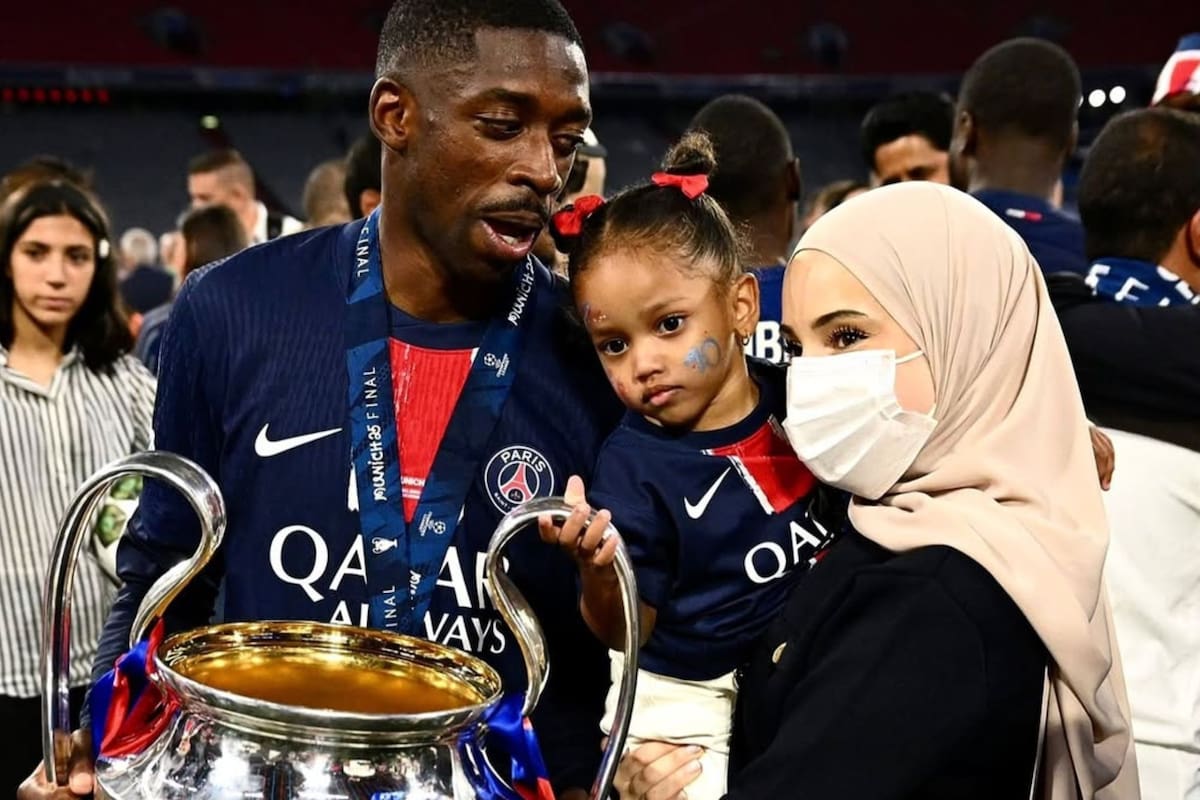 Quién es la esposa de Ousmane Dembélé, la influencer que evita mostrar su cara