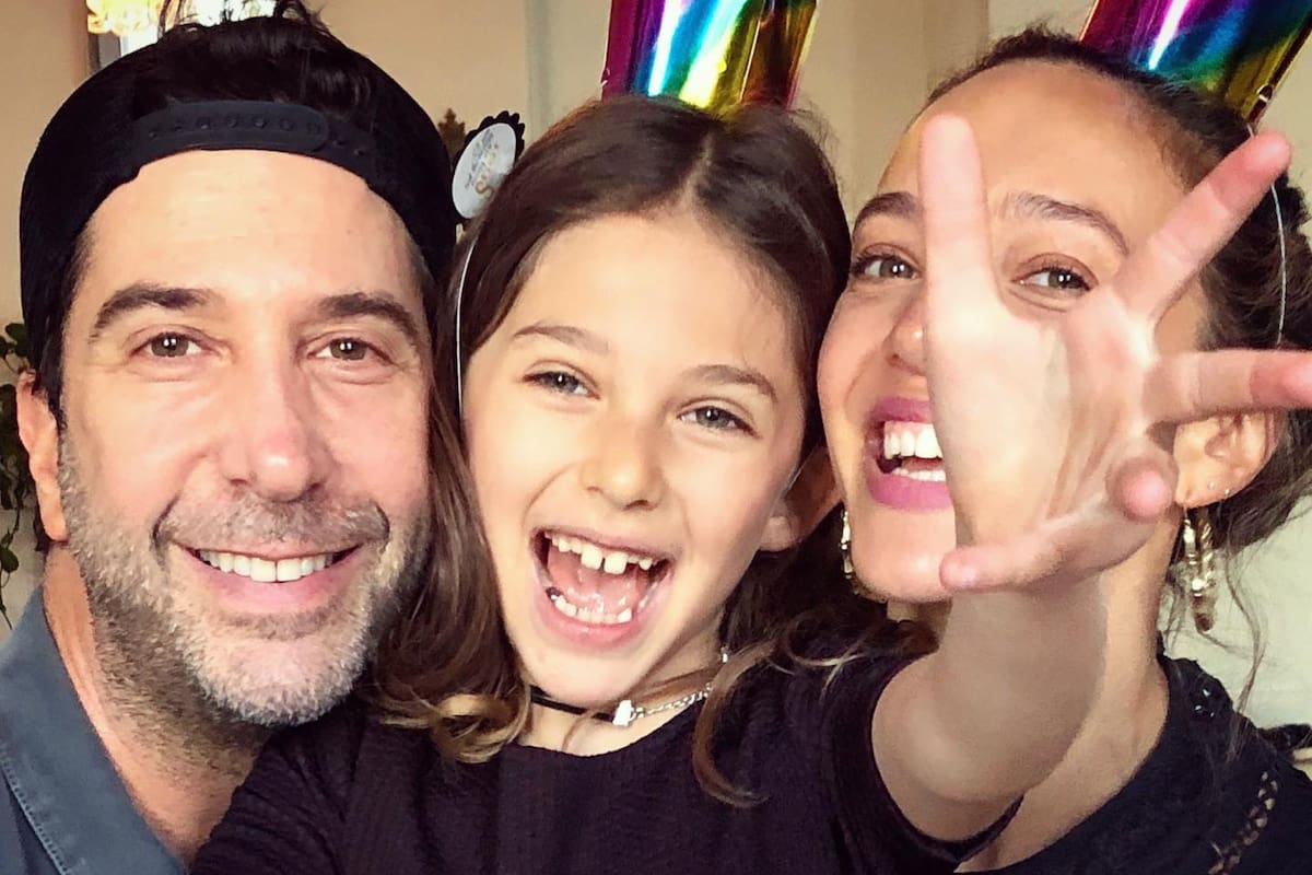 Quién es la ex de David Schwimmer, madre de su única hija, Cloe