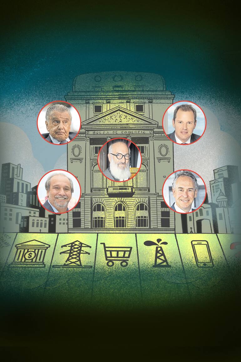 Quién es quién en la Bolsa argentina: Eduardo Eurnekian, Nicolás Caputo, Eduardo Elsztain, Jorge Brito y Marcelo Mindlin son algunos de los empresarios más activos en el mercado bursátil local