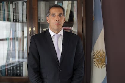 Quien vinculó a Mariano Mengochea con Cristóbal López y Lázaro Báez fue el fiscal Diego Luciani, en su célebre alegato final sobre el caso Vialidad (ALFIERI MAURO)