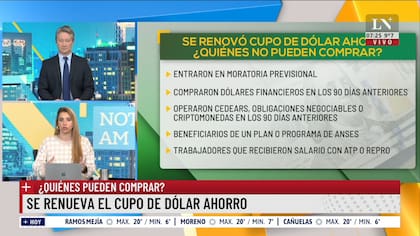 ¿Quiénes no pueden comprar dólar ahorro?