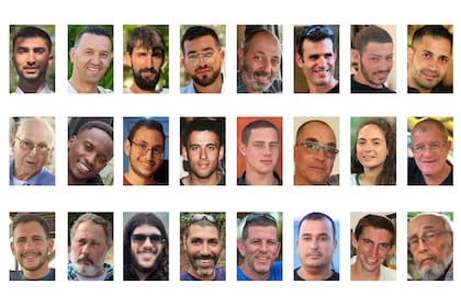 Quiénes son los 13 rehenes cuyos restos permanecen en Gaza