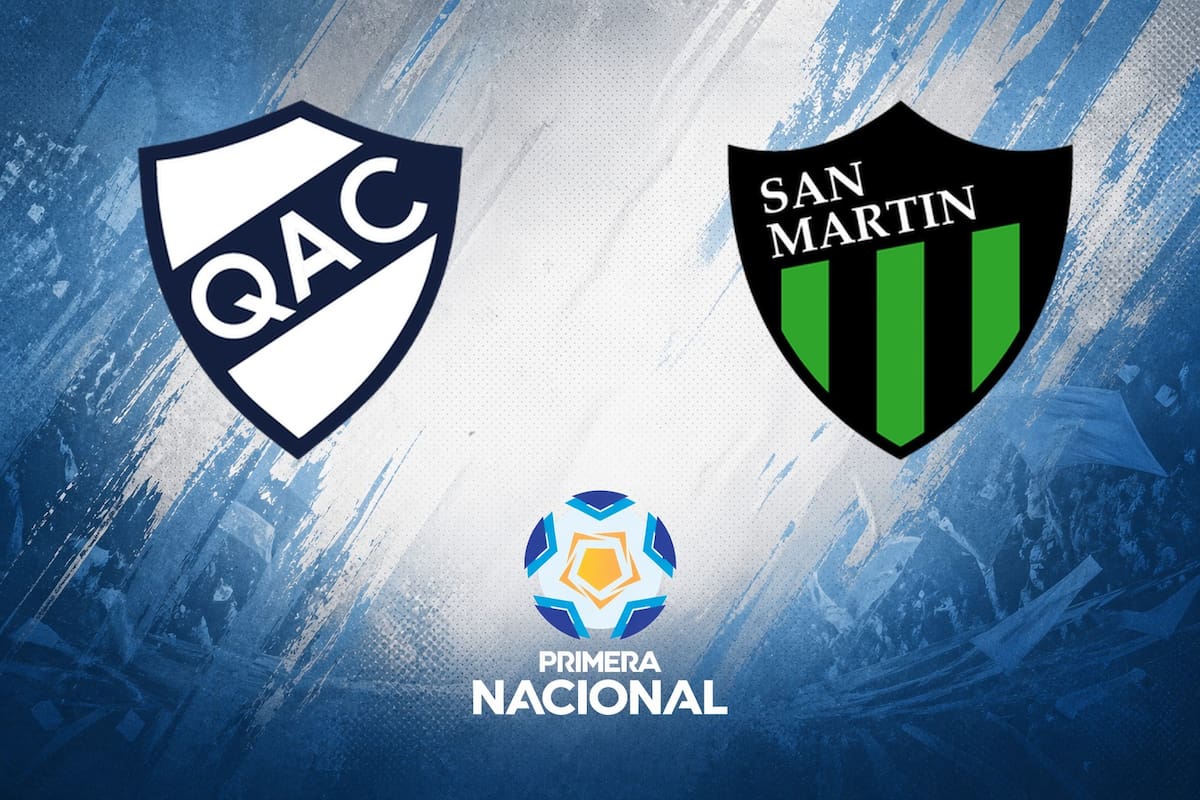 Quilmes y San Martín San Juan disputaron uno de los encuentros de la jornada del fútbol argentino