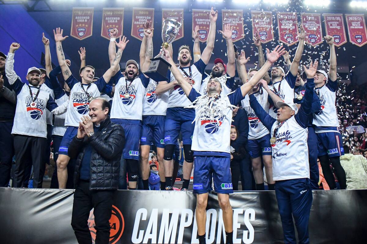 Quimsa festejó su segundo título en la Liga Nacional de Básquet; gritó campeón luego de dos finales perdidas de manera consecutiva