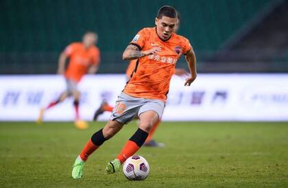 Quintero jugó apenas 21 partidos durante todo 2021 en China