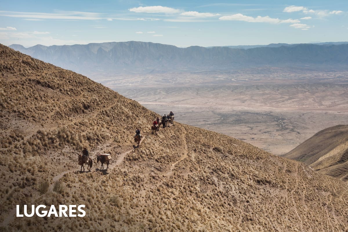 En pleno cruce de la sierra del León Muerto, para dejar atrás el desierto calchaquí y avanzar hasta las yungas.