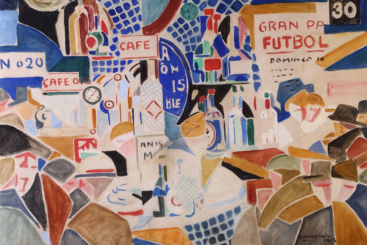 Quiosco de Canaletas, 1918, Colección Malba