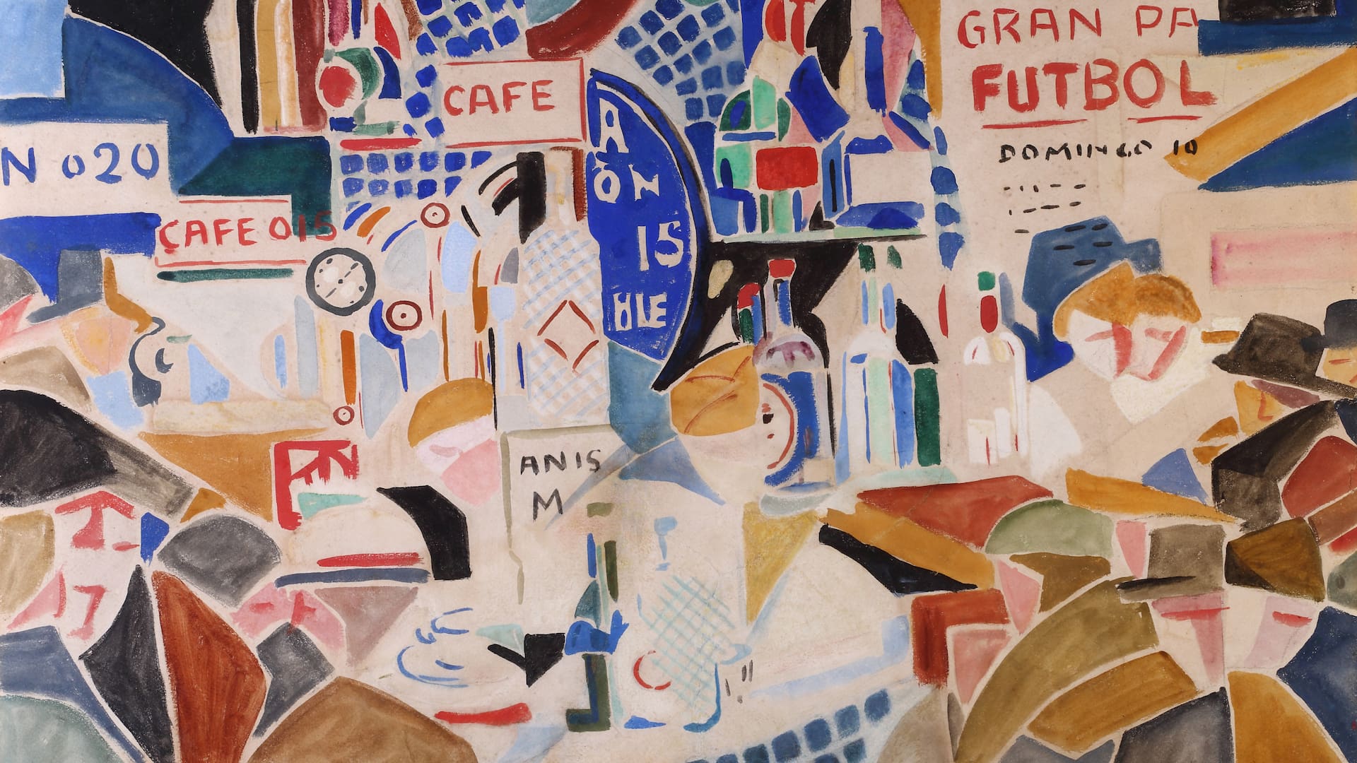 Quiosco de Canaletas, 1918, Colección Malba