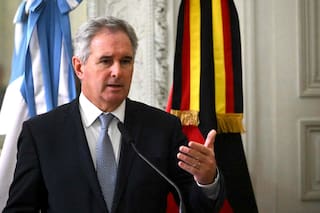 Quirno se refirió a la tensión con Brasil, dio detalles de la visita de Georgieva y le respondió a Máximo