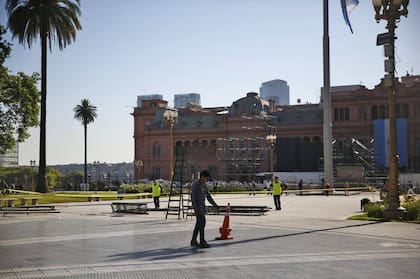 Se trata de un pedido específico de Fernández para el acto del día de su asunción