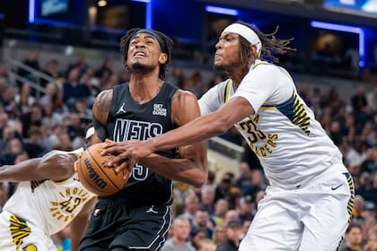 Racha anotadora de Pascal Siakam ayuda a Pacers a vencer 108-103 a Nets
