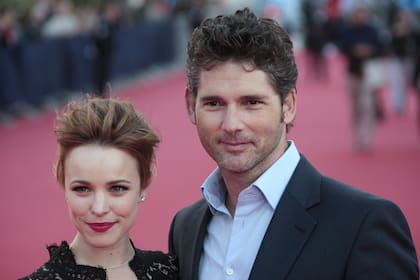 Rachel McAdams y Eric Bana, en el estreno de Te amaré por siempre