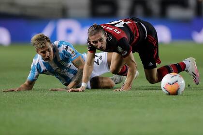 Racing y Flamengo protagonizan un partidazo en Avellaneda