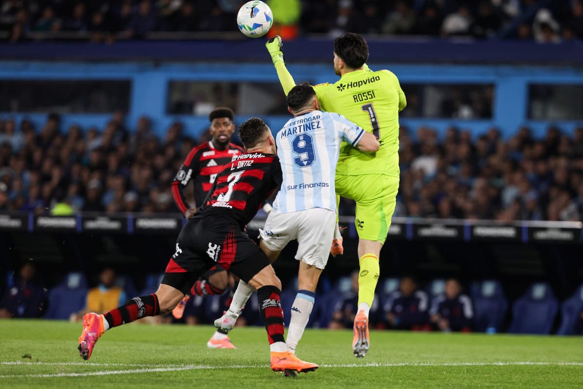 Racing contra Flamengo, por las semifinales de la Libertadores