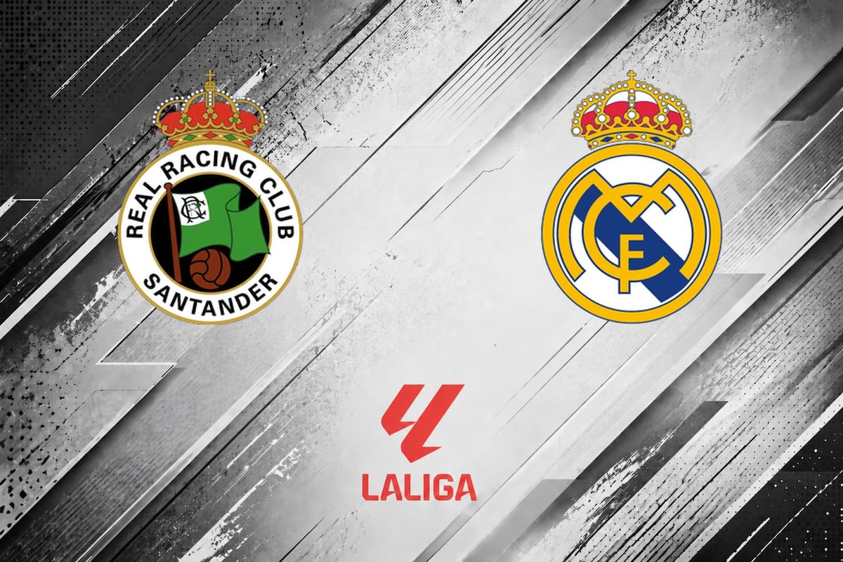 Racing de Santander vs. Real Madrid por el Liga de España, 2026: día, hora y cómo seguir online