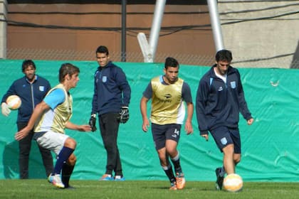 Racing ensayó pensando en Montevideo Wanderers