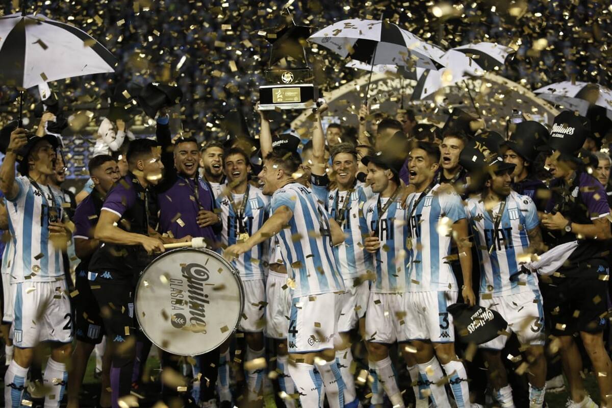 Racing ganó dos torneos en el año por primera vez desde 1967: el torneo local y el Trofeo de Campeones
