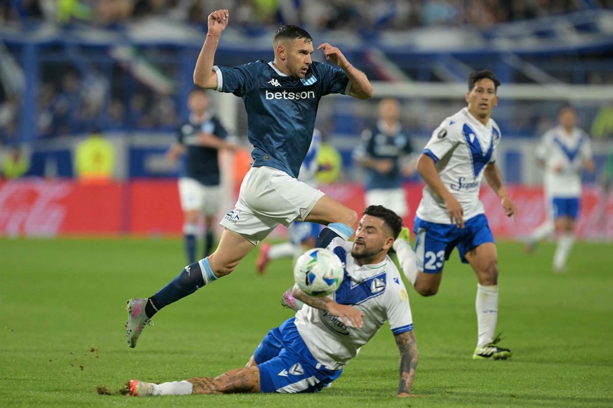 Racing recibe a Vélez; se miden en el desquite de los cuartos de final de la Copa Libertadores por un lugar en las semifinales
