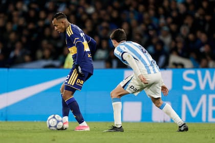 Racing y Boca empataron en Avellaneda