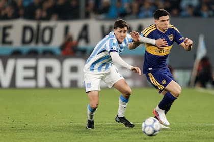 Racing y Boca protagonizan un buen partido en el Cilindro de Avellaneda