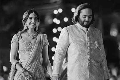 Radhika Merchant y Anant Ambani, los novios indios que se casarán en una de las bodas más caras de la historia