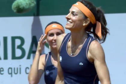 Radiante y sonriente: Gabriela Sabatini en Roland Garros