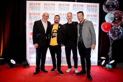 Radio Con Vos festejó sus ocho años al aire (Foto Gentileza Radio Con Vos)