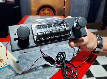 Radio de un Porsche de 1968