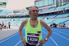 Radnaa Tseren, el atleta de 92 años que ganó los 100 metros del Mundial máster ante otros mayores de 90