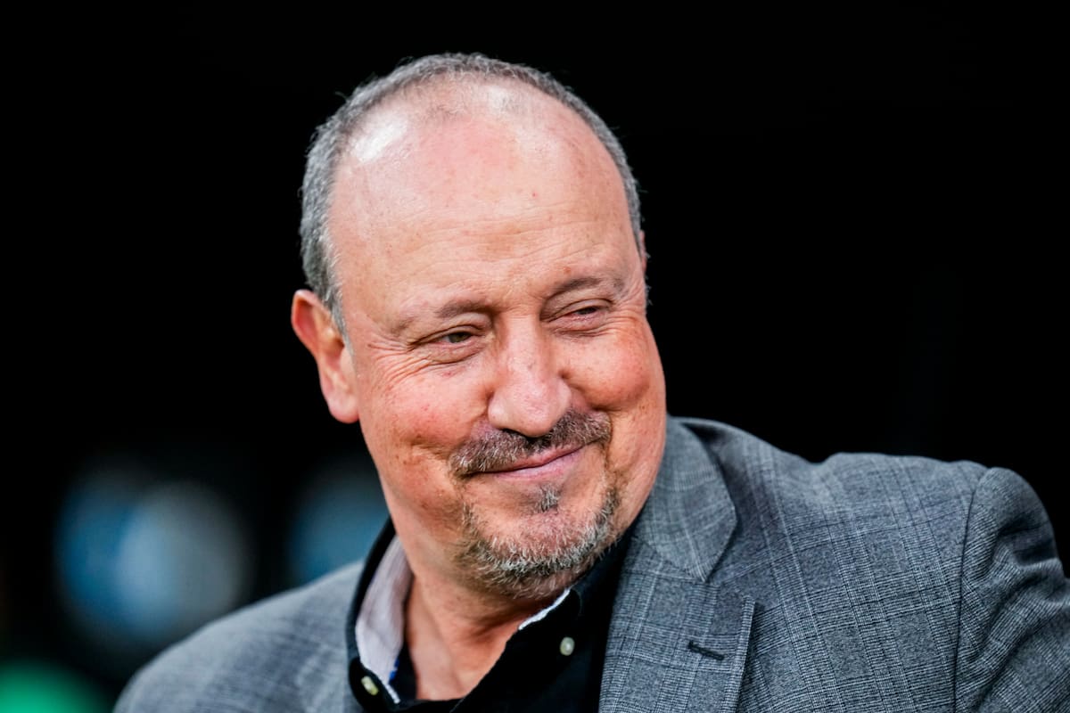 Rafa Benítez en marzo de 2024, como DT de Celta en la previa del partido contra el Real Madrid