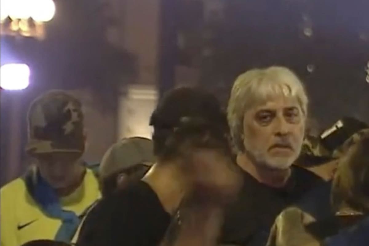 Rafa DI Zeo en Plaza de Mayo