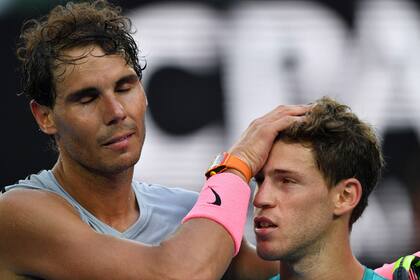 Rafa Nadal analizó la influencia de la estatura en el juego del Peque Schwartzman