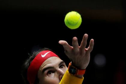 Rafa Nadal busca la victoria para España