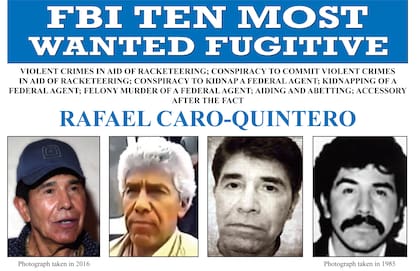 Rafael Caro Quintero, uno de los narcos mexicanos entregados a EE.UU. en febrero pasado