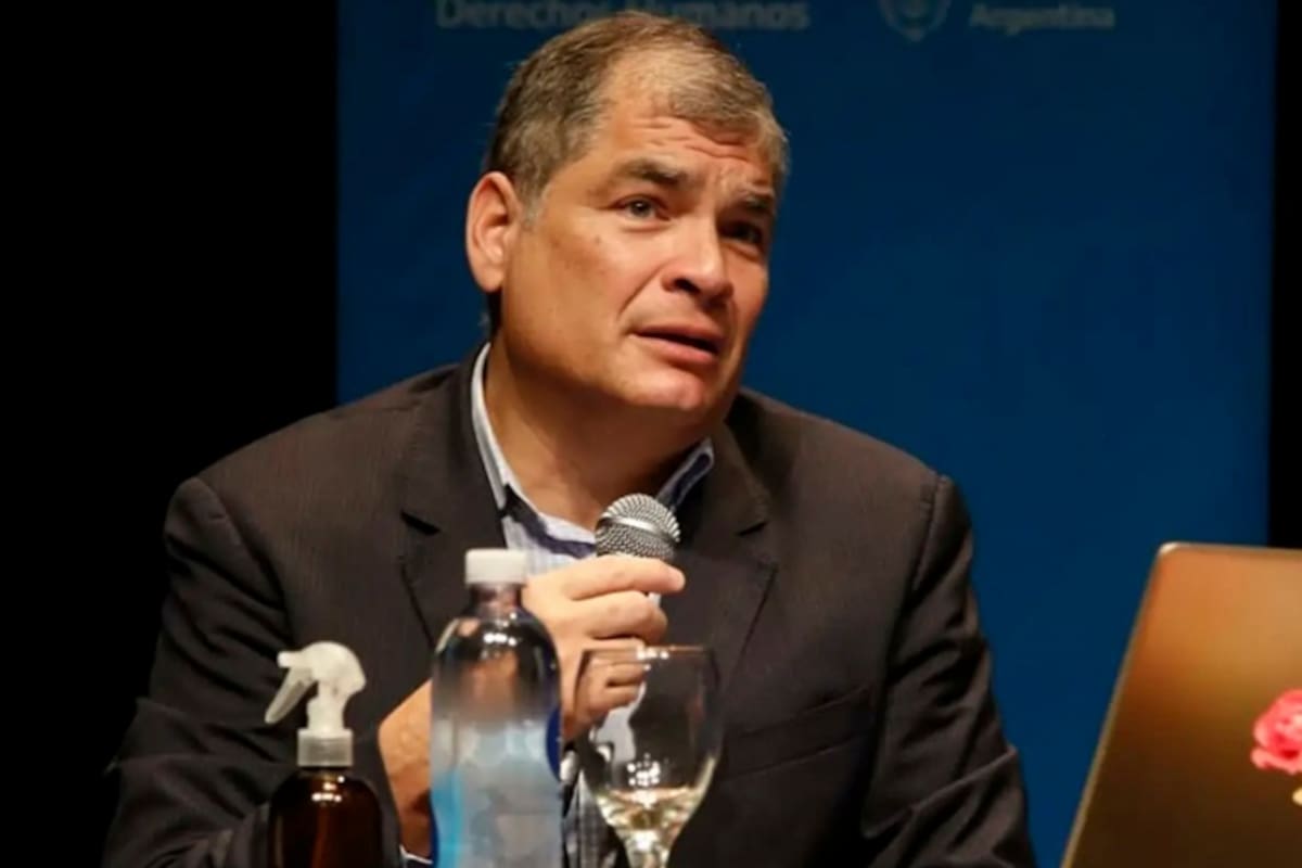 Rafael Correa, expresidente de Ecuador