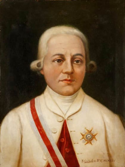 Rafael de Sobremonte, óleo de Ignacio Cavicchia