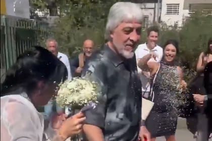 Rafael Di Zeo junto a su pareja Carolina Condello