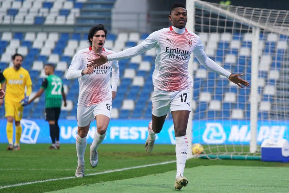 Rafael Leao, el portugués de 21 años que marcó el gol más rápido de la historia de la Serie A de Italia y de las cinco ligas más poderosas de Europa