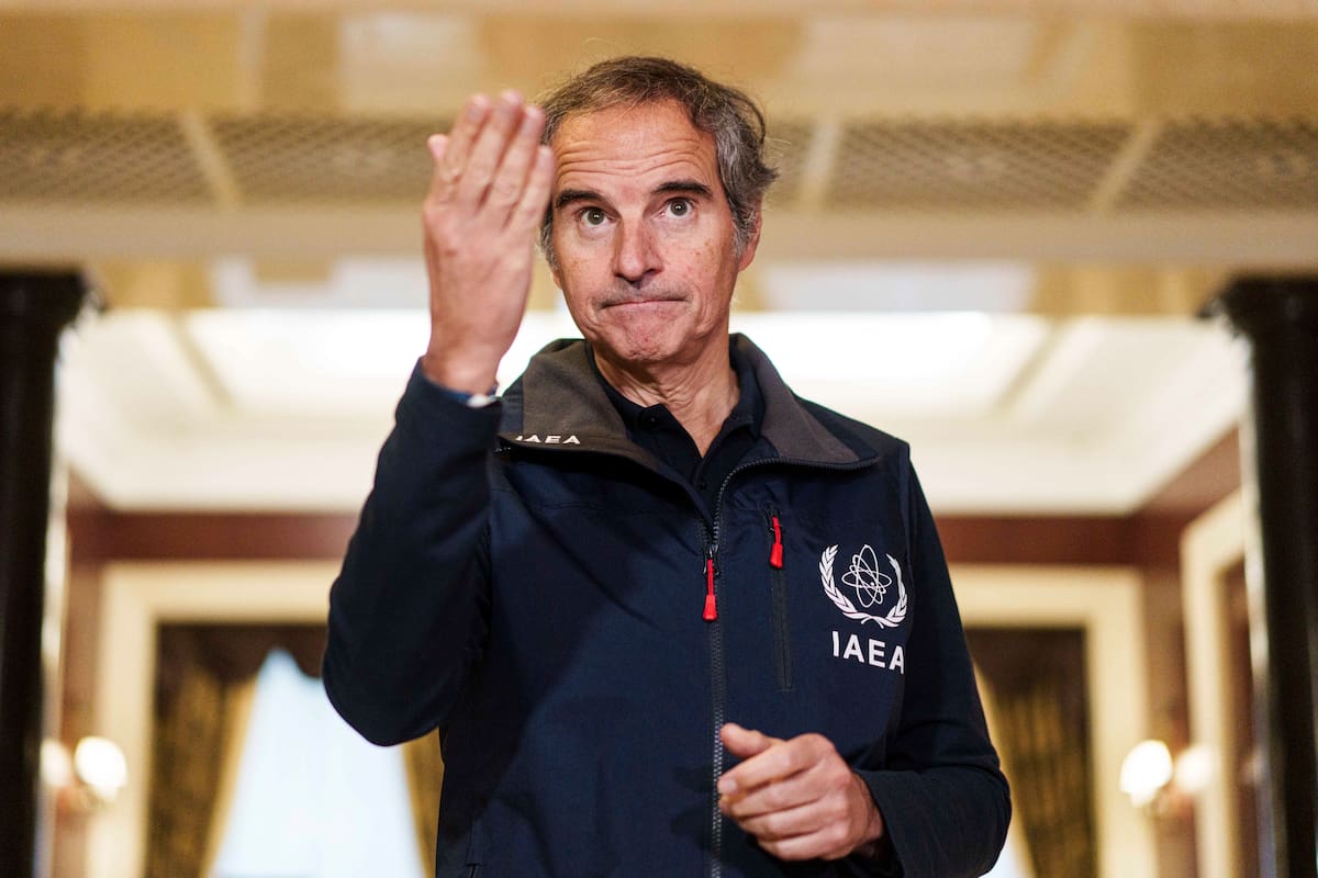 Rafael Mariano Grossi, jefe del Organismo Internacional de Energía Atómica